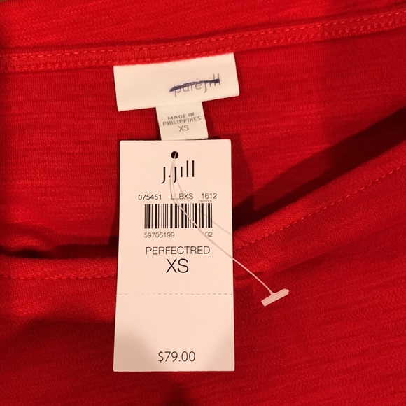 NWT J. Jill Red Sweater - Picture 12 of 15